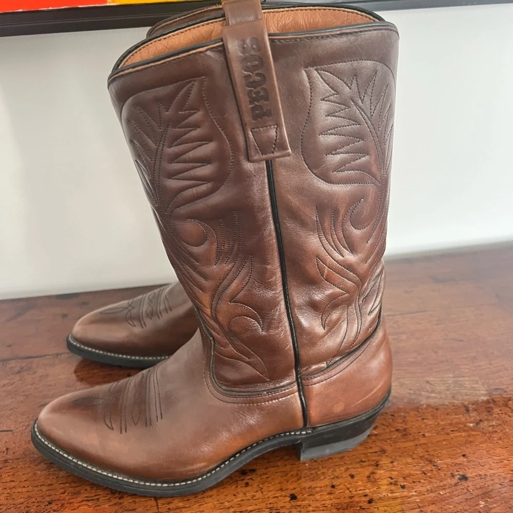 Red Wing 9801-1 USA-made Cowboy Boots, 11D, Excellent Condition - Picture 8 of 14